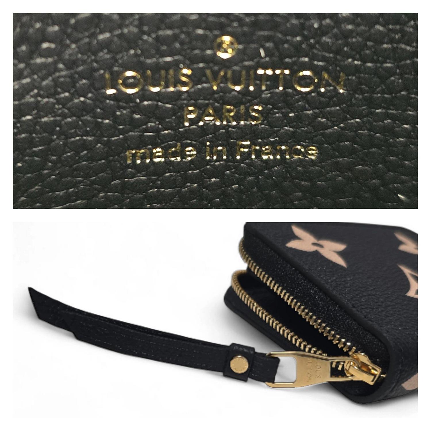 Portamonete Louis Vuitton Empreinte Monogram Giant Zippy in vendita 5