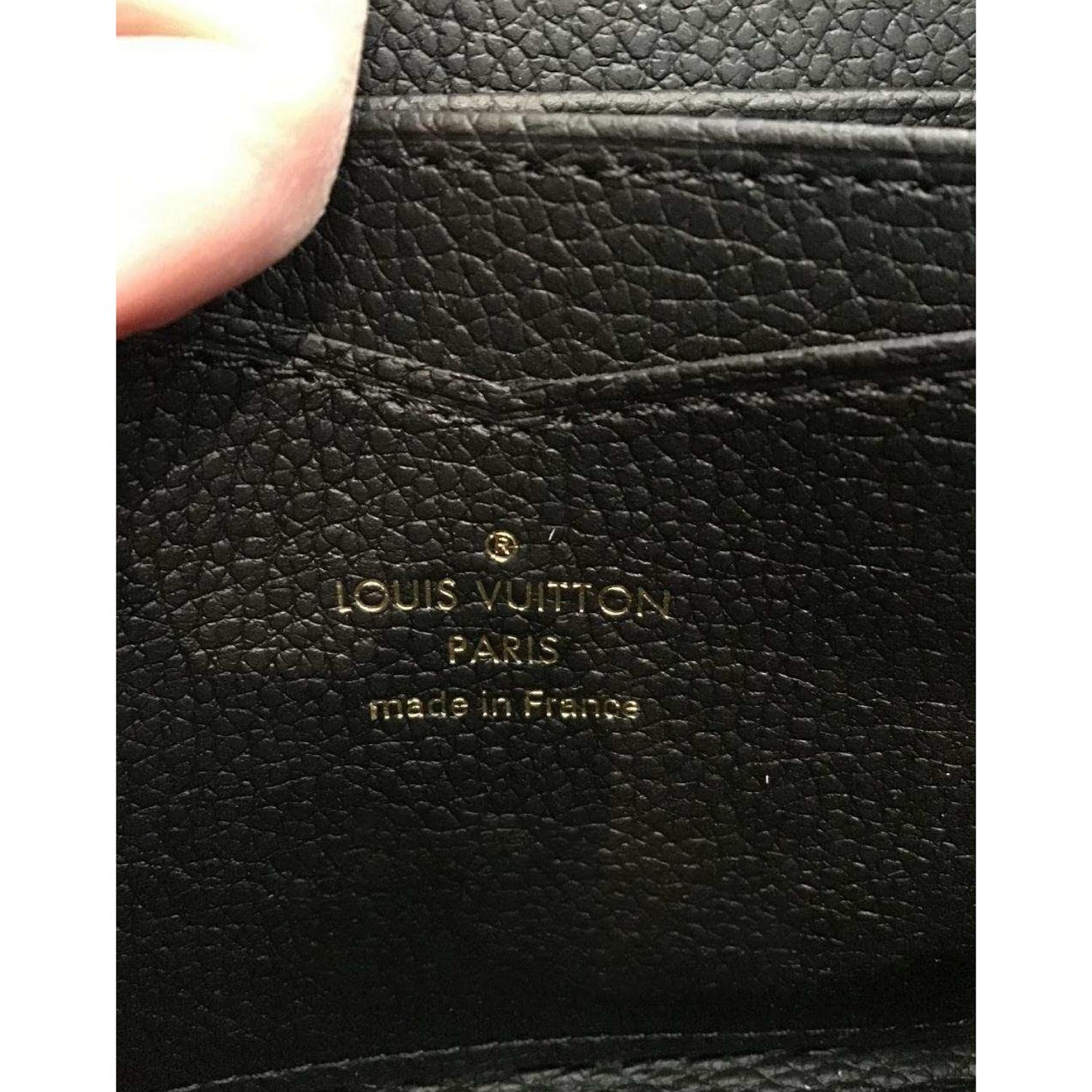 Portamonete Louis Vuitton Empreinte Monogram Giant Zippy in vendita 6