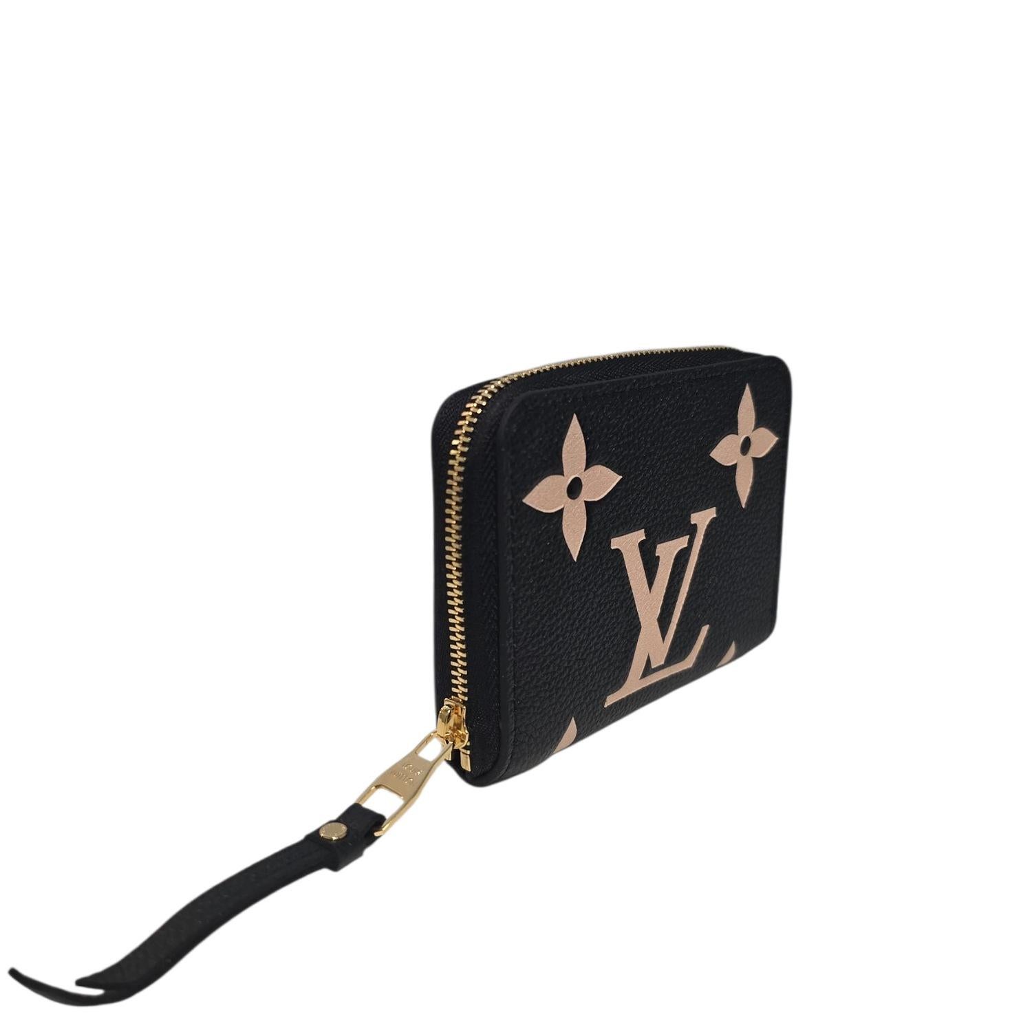 Portamonete Louis Vuitton Empreinte Monogram Giant Zippy In condizioni buone in vendita a Scottsdale, AZ