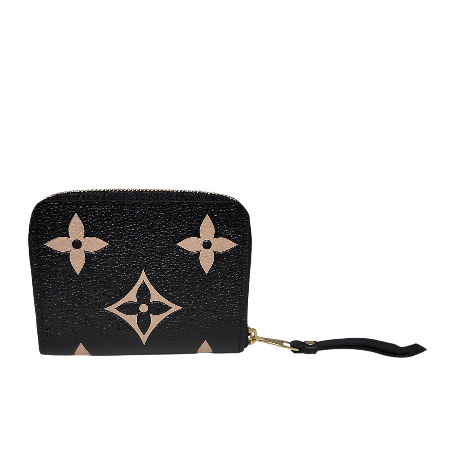 Donna Portamonete Louis Vuitton Empreinte Monogram Giant Zippy in vendita