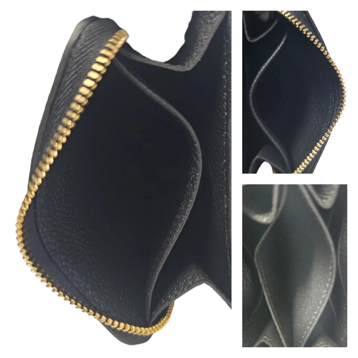 Portamonete Louis Vuitton Empreinte Monogram Giant Zippy in vendita 4