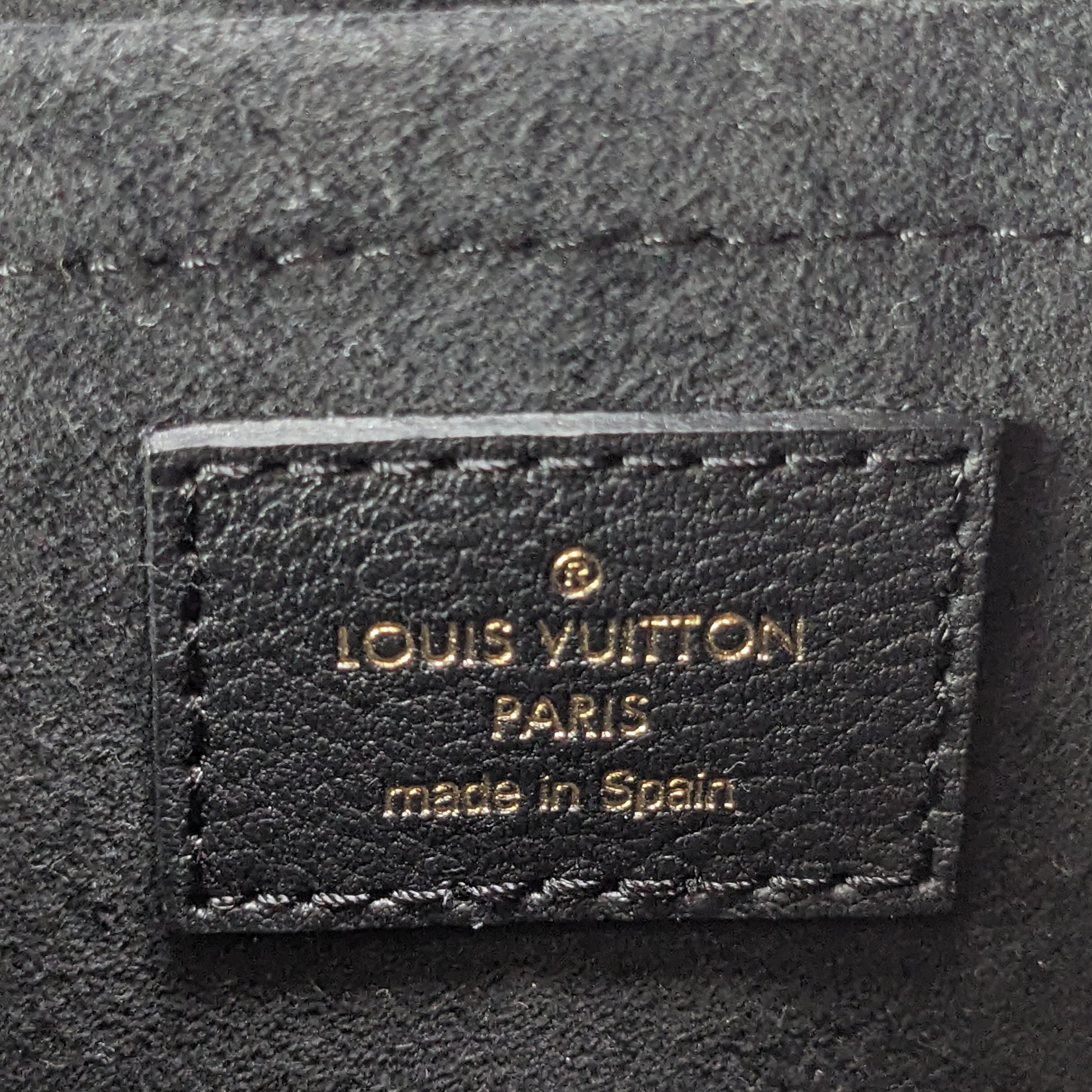 Louis Vuitton Empreinte Monogram Spring in the City Speedy Bandouliere 20 Black 3