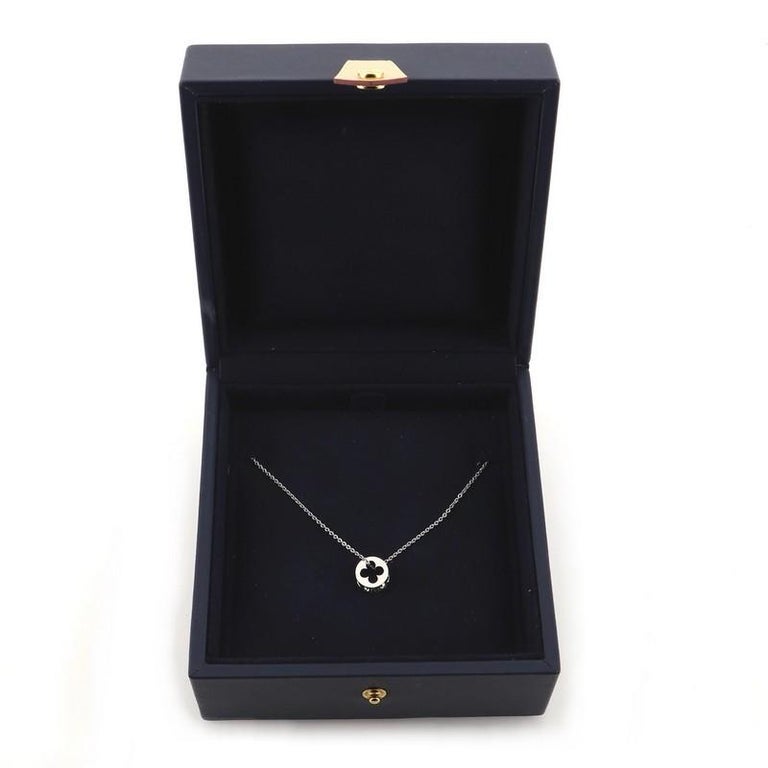 Louis Vuitton Empreinte Pendant Necklace 18K White Gold 15761212