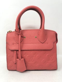 Louis Vuitton Empreinte Pink Pont Neuf Mini