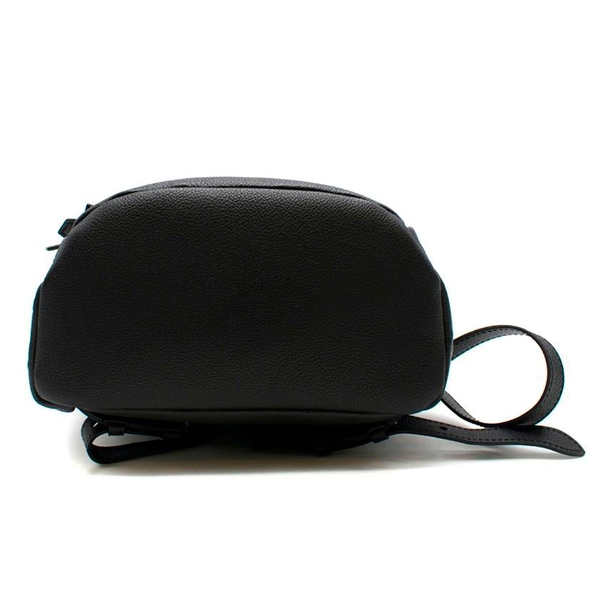 Women's Louis Vuitton Empreinte Sorbonne black leather backpack 