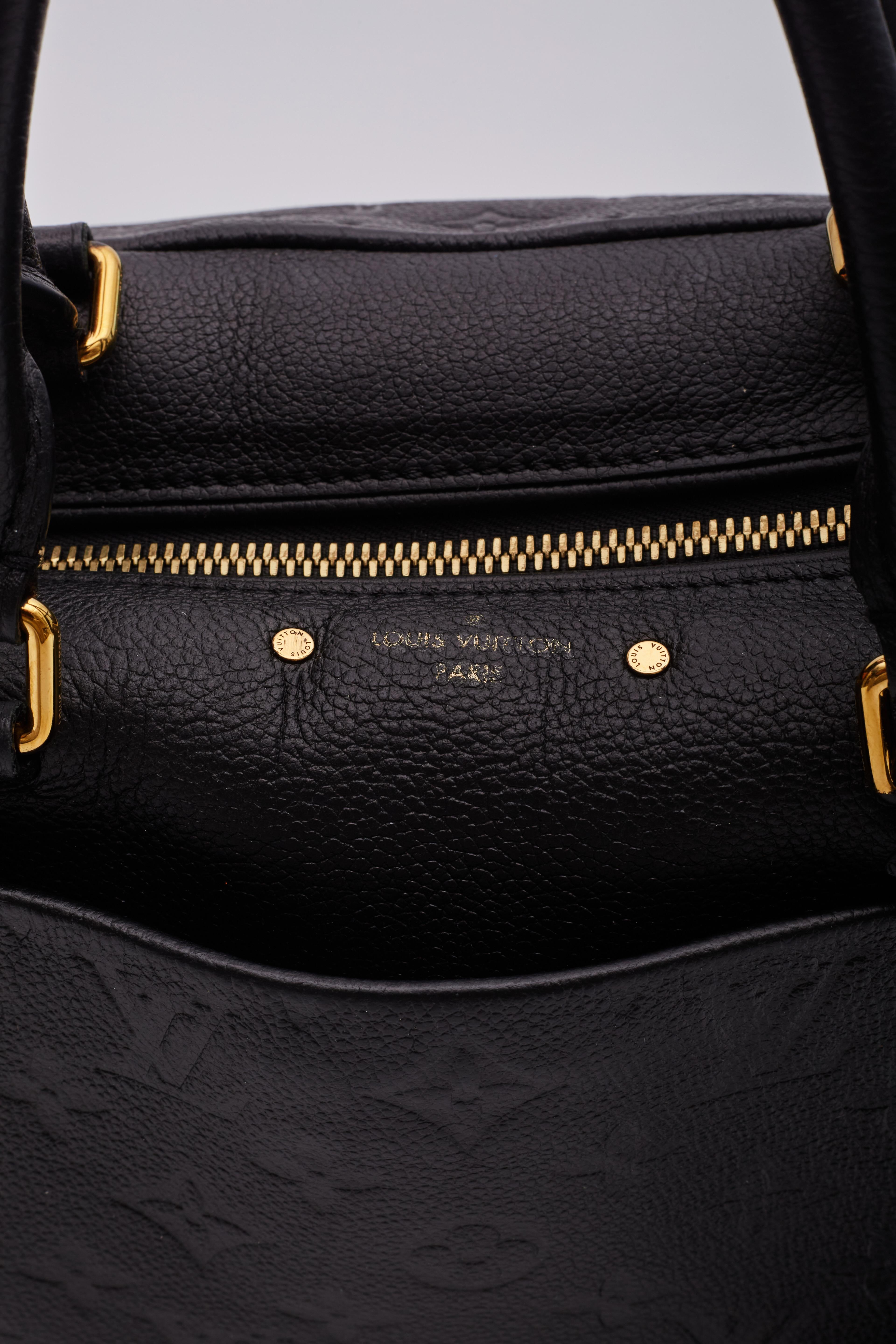 Louis Vuitton Empreinte Speedy Bandouliere 25 Nm Black 7