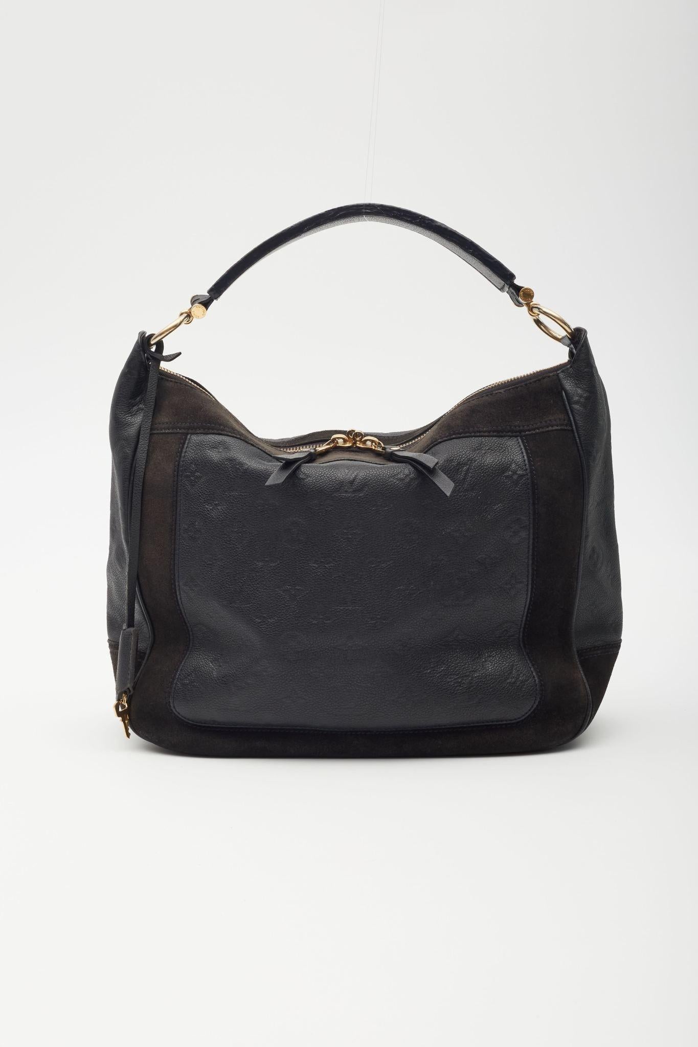 Women's Louis Vuitton Empreinte Suede Audacieuse GM Infini Hobo Bag For Sale