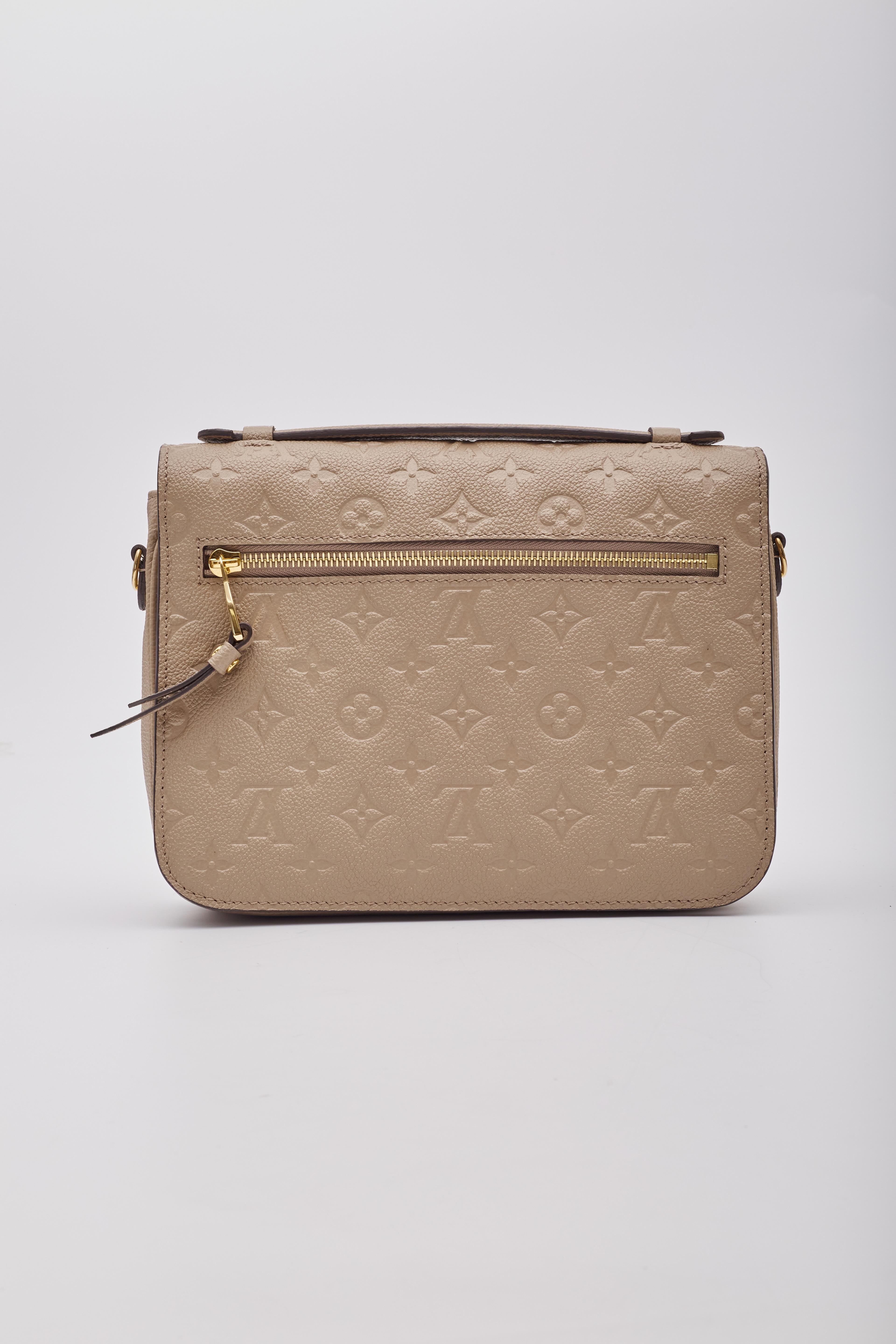 Women's Louis Vuitton Empreinte Tourterelle Pochette Metis Shoulder Bag For Sale