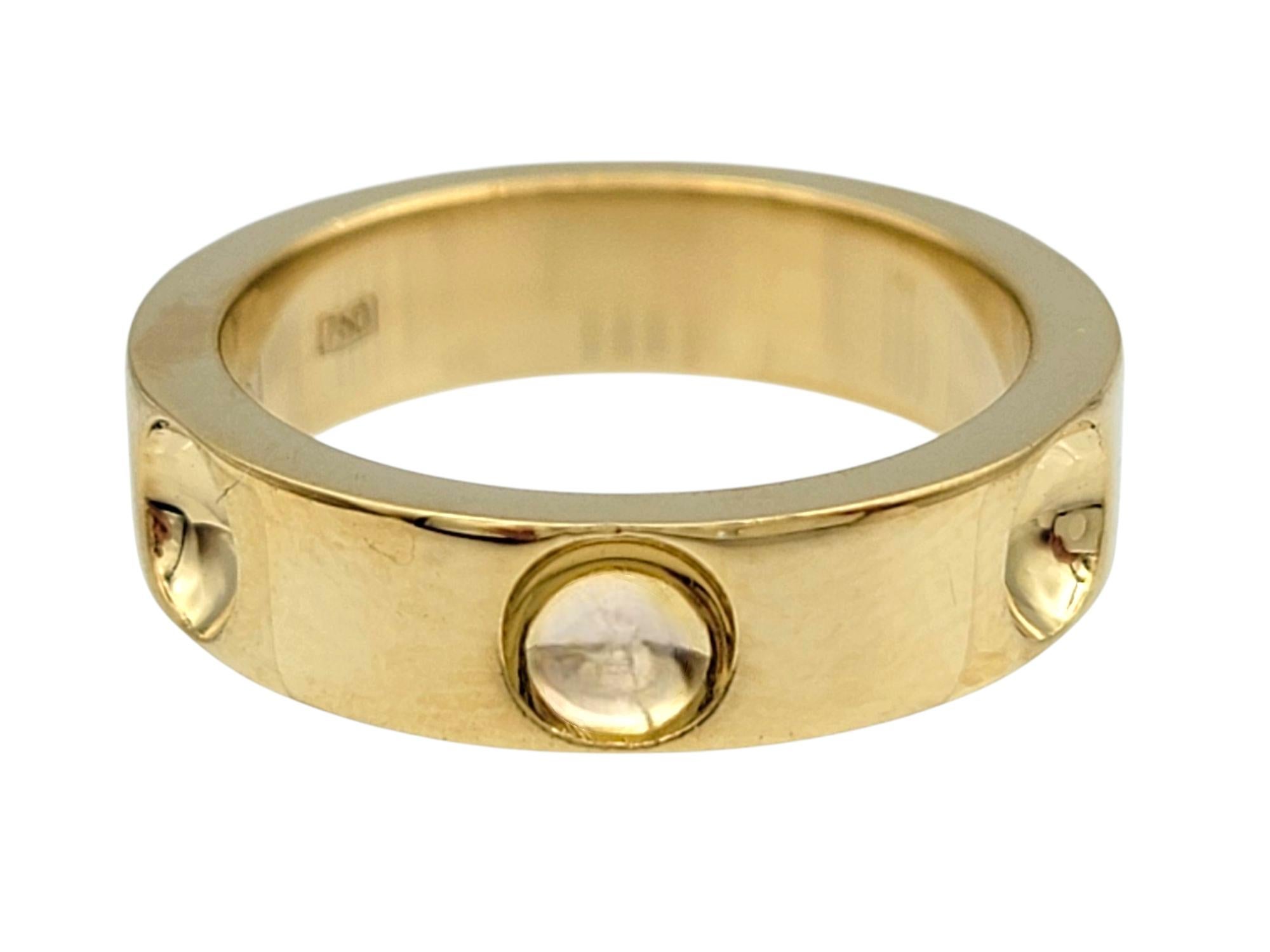 Anillo Louis Vuitton Empreinte Unisex Pulido Oro Amarillo 18 Kilates, Talla 51 Contemporáneo en venta