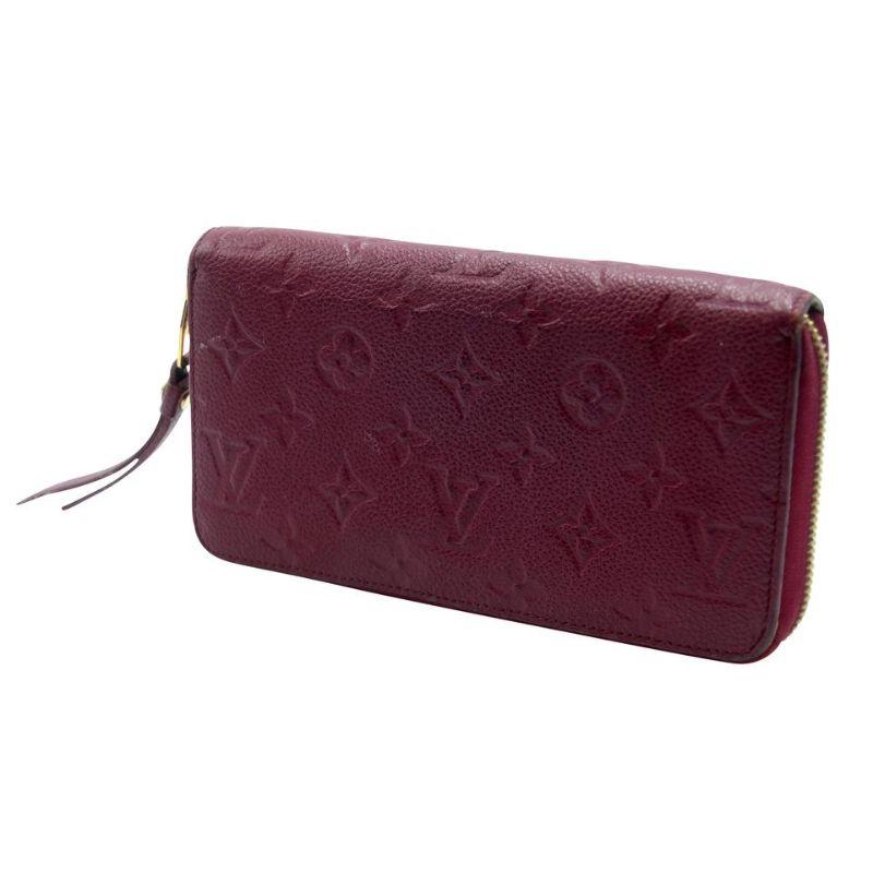 Portafoglio Louis Vuitton Empreinte Zippy GM Monogram LV-1029P-0001 In condizioni buone in vendita a Downey, CA