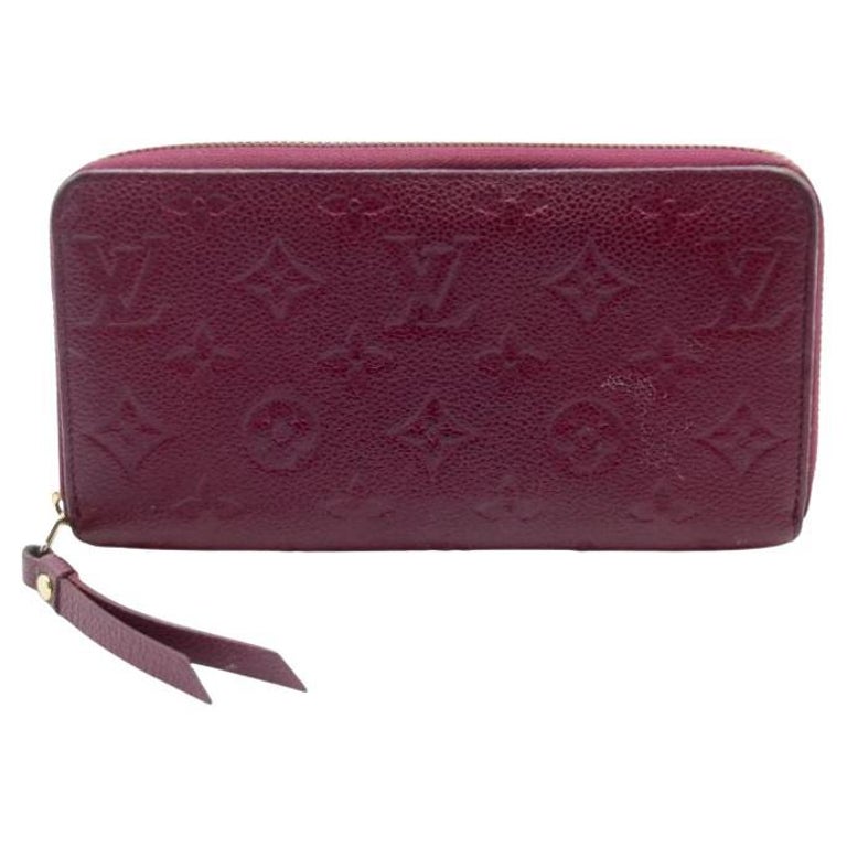 Louis Vuitton 2020 Monogram Empreinte Leather Zippy Wallet w/ Box