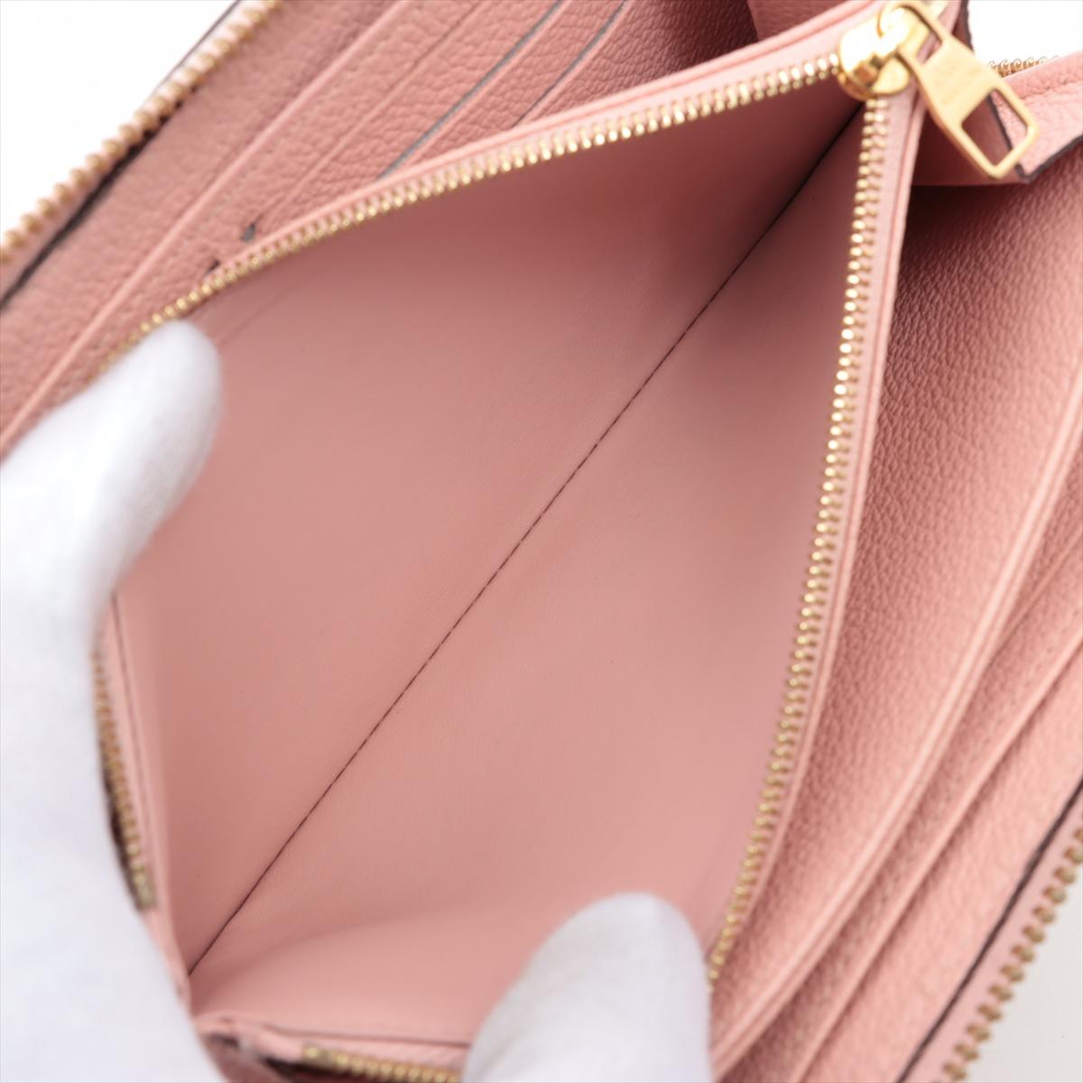 Louis Vuitton Empreinte Zippy Wallet Rose Ballerine 6