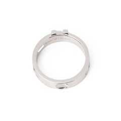 Louis Vuitton Empriente 18 Carat White Gold Band Ring