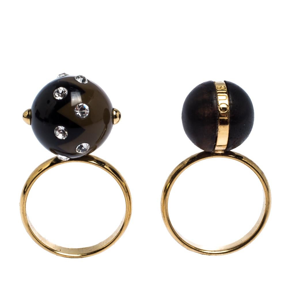 louis vuitton ring set of 2