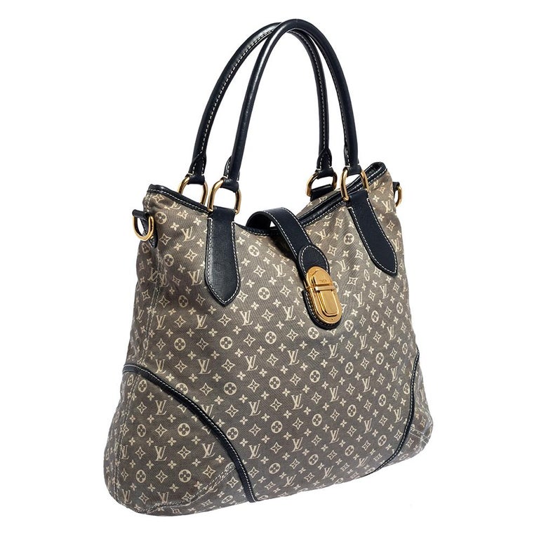 Louis Vuitton Encre Monogram Canvas and Leather Idylle Elegie Bag