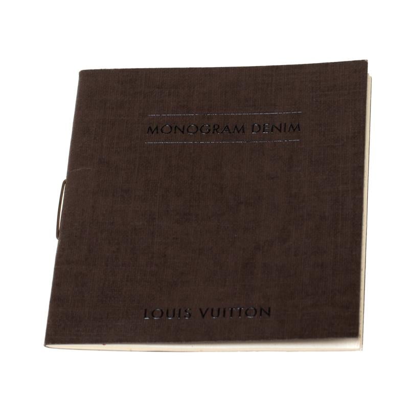 Louis Vuitton Encre Monogram Denim Neo Cabby GM Bag 1