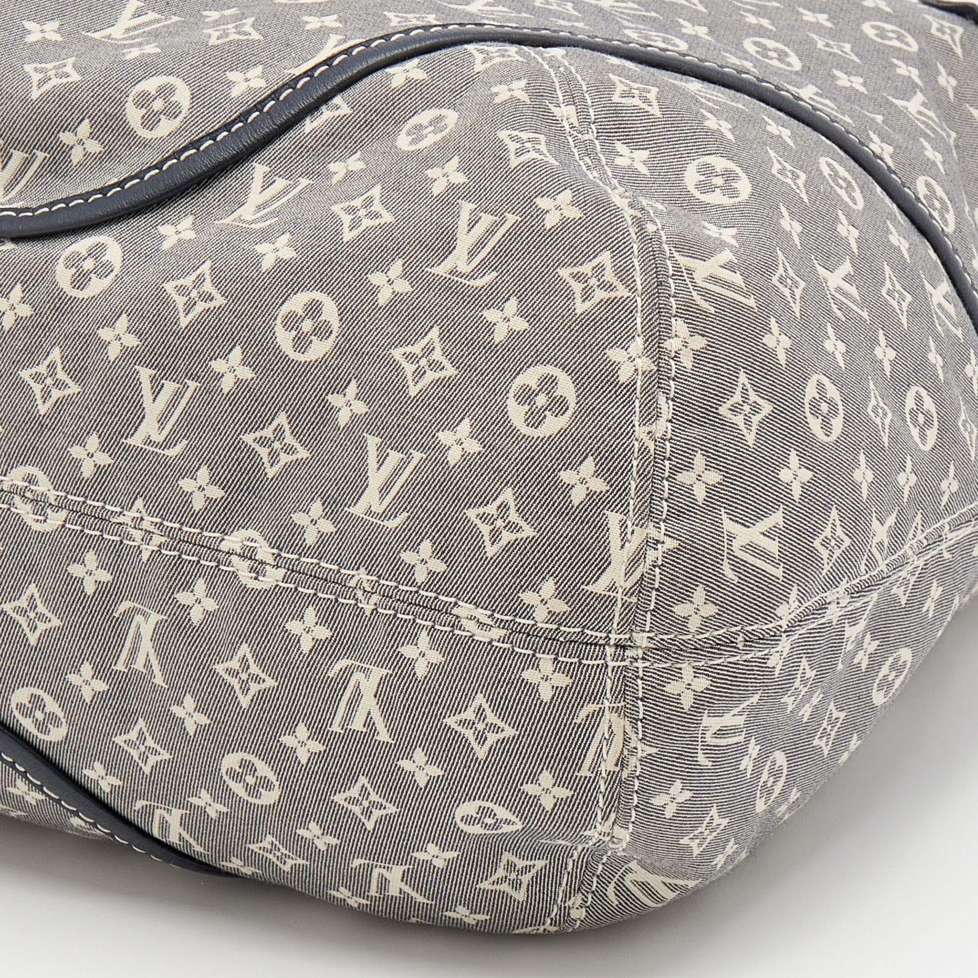 Louis Vuitton Encre Monogram Idylle Canvas and Leather Elegie Bag 1