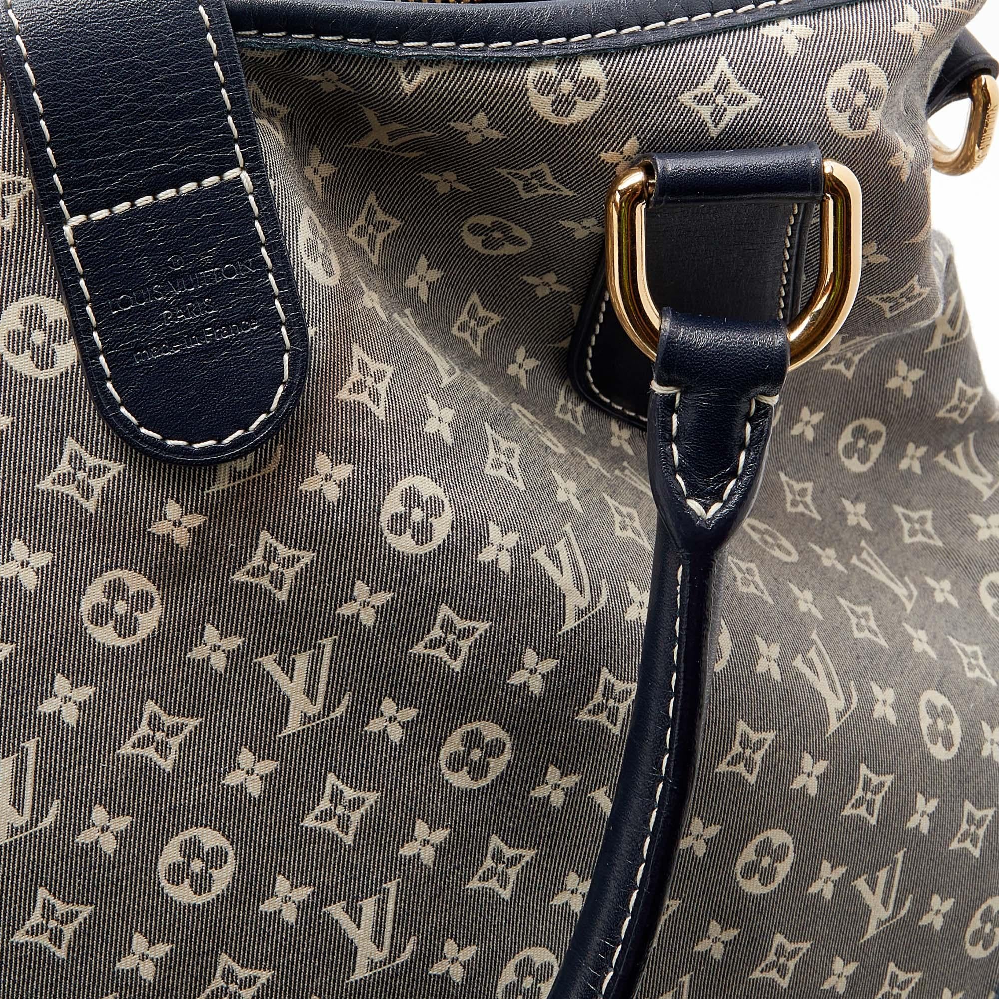 Louis Vuitton Encre Monogram Idylle Canvas and Leather Elegie Bag 3
