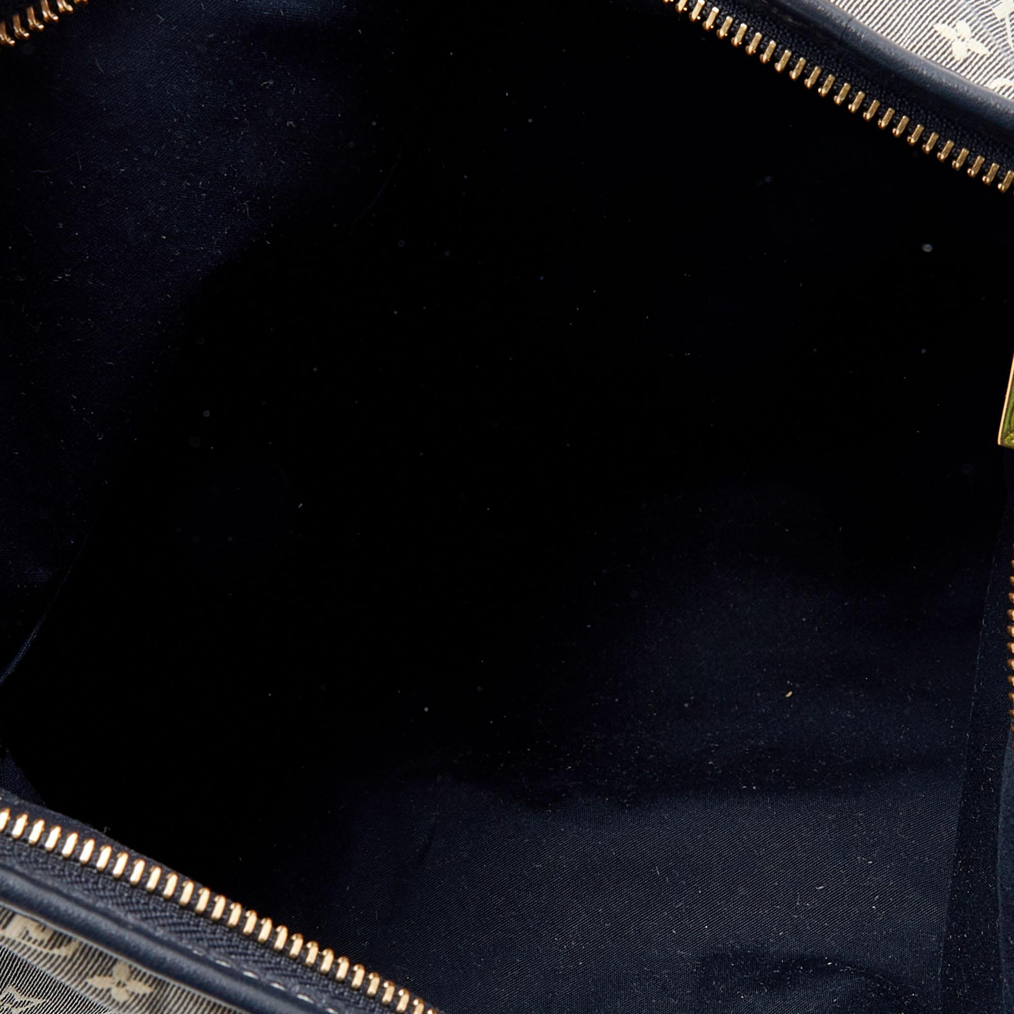 Louis Vuitton Encre Monogram Idylle Canvas and Leather Elegie Bag 4