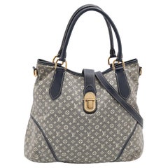 Louis Vuitton Encre Monogram Idylle Canvas and Leather Elegie Bag