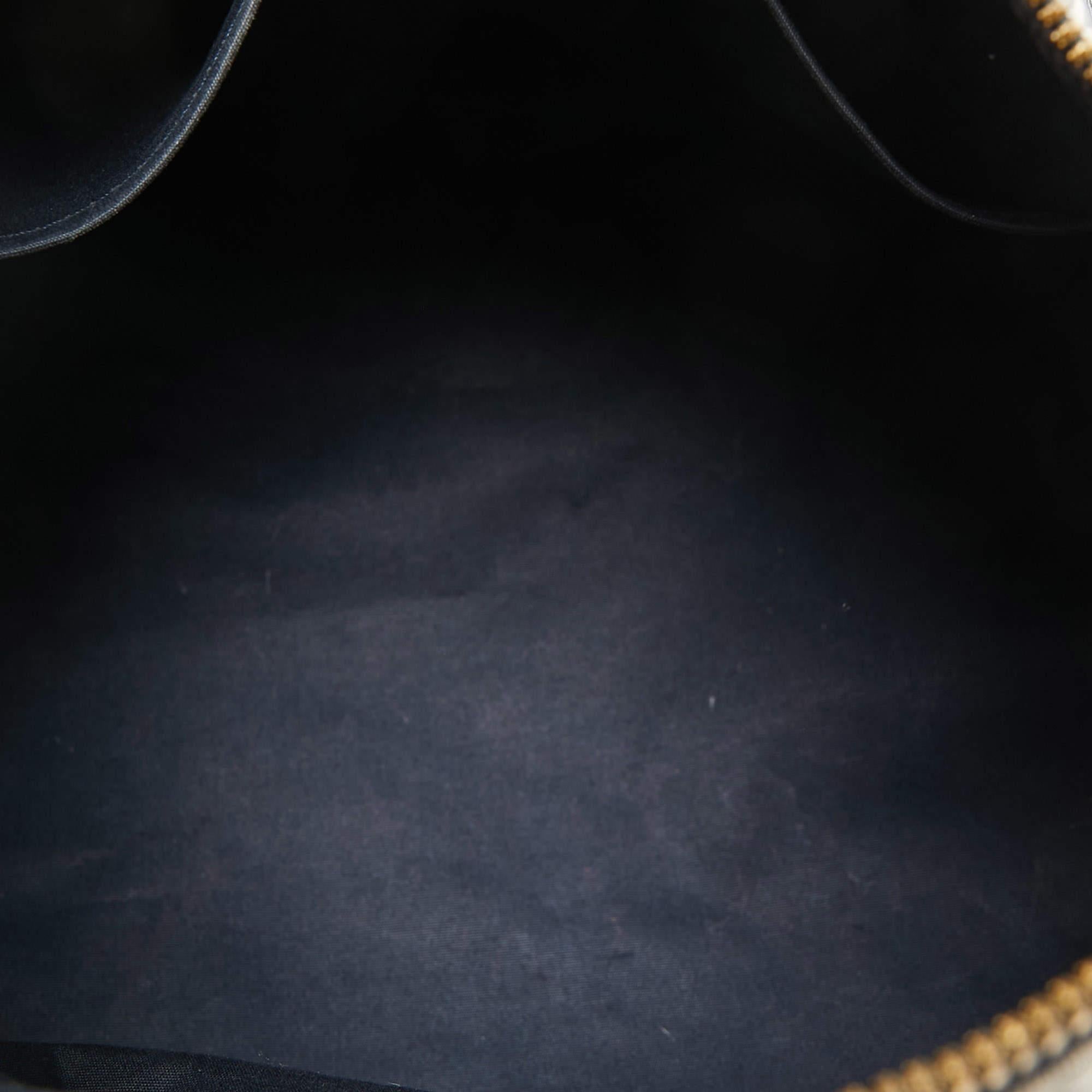 Louis Vuitton Encre Monogram Idylle Canvas Speedy Bandouliere 30 Bag For Sale 2