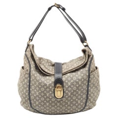 Louis Vuitton - Sac Romance encre avec monogramme Idylle