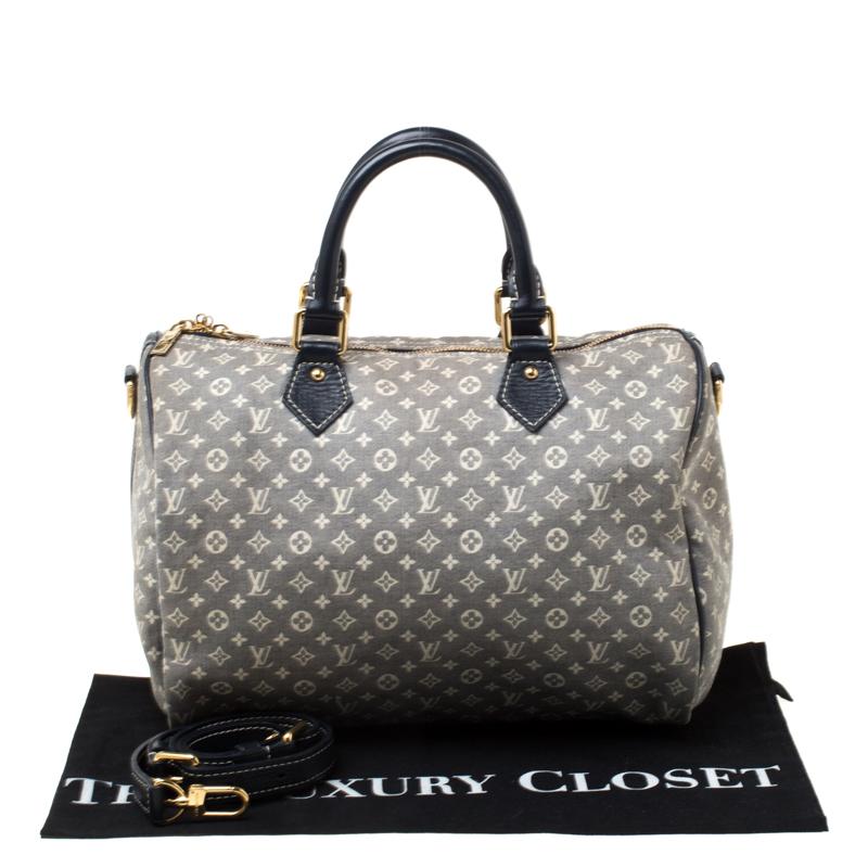 Louis Vuitton Encre Monogram Idylle Speedy Bandouliere 30 Bag 4