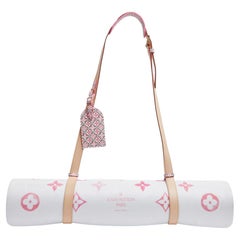 Louis Vuitton Ensemble Tapis Sport LV Pink Monogram Exercise Mat and Strap New