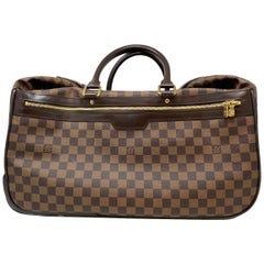 Louis Vuitton Eole 50 Damier Ebene Leather Canvas Luggage 