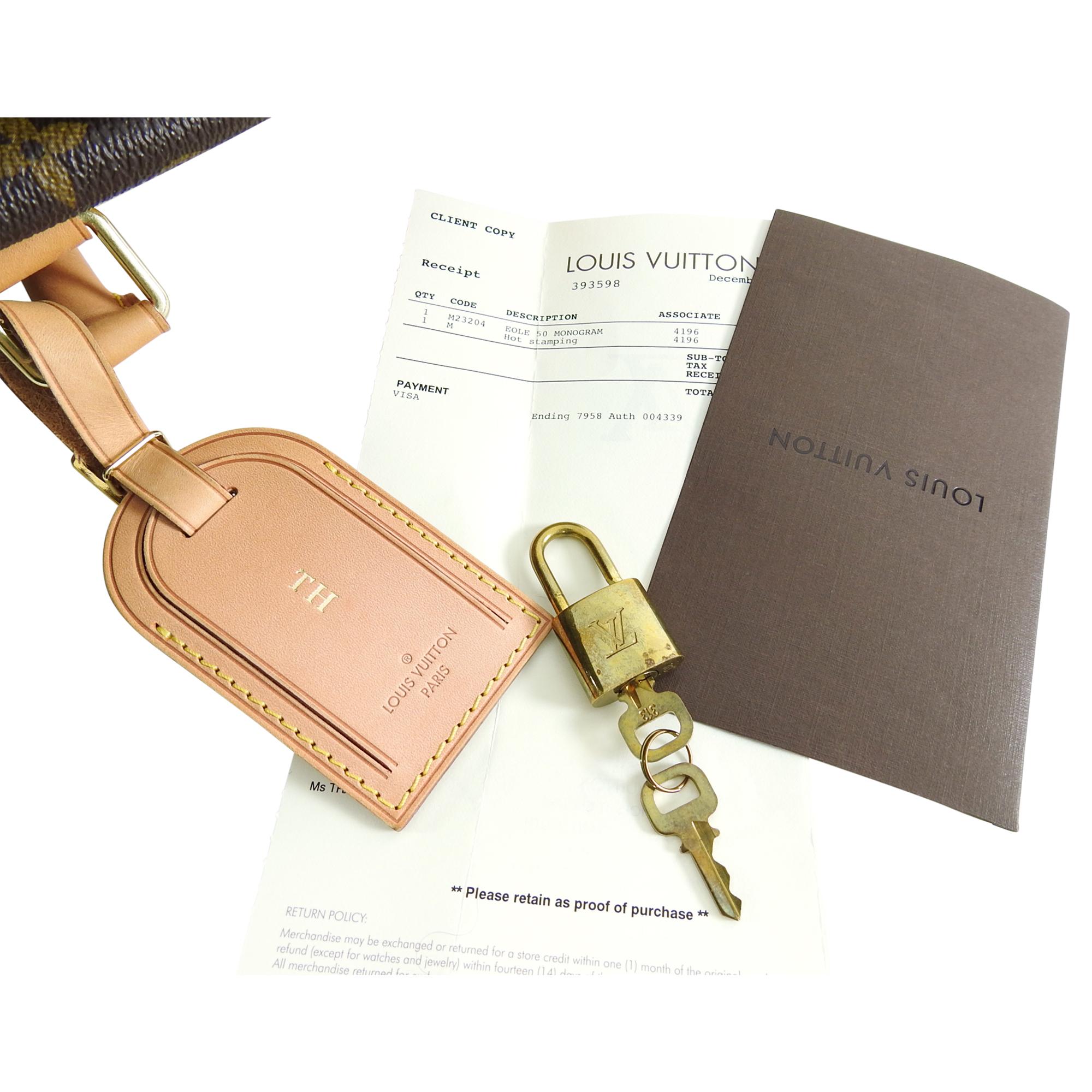 Louis Vuitton Eole 50 Monogram Rolling Travel Luggage 4