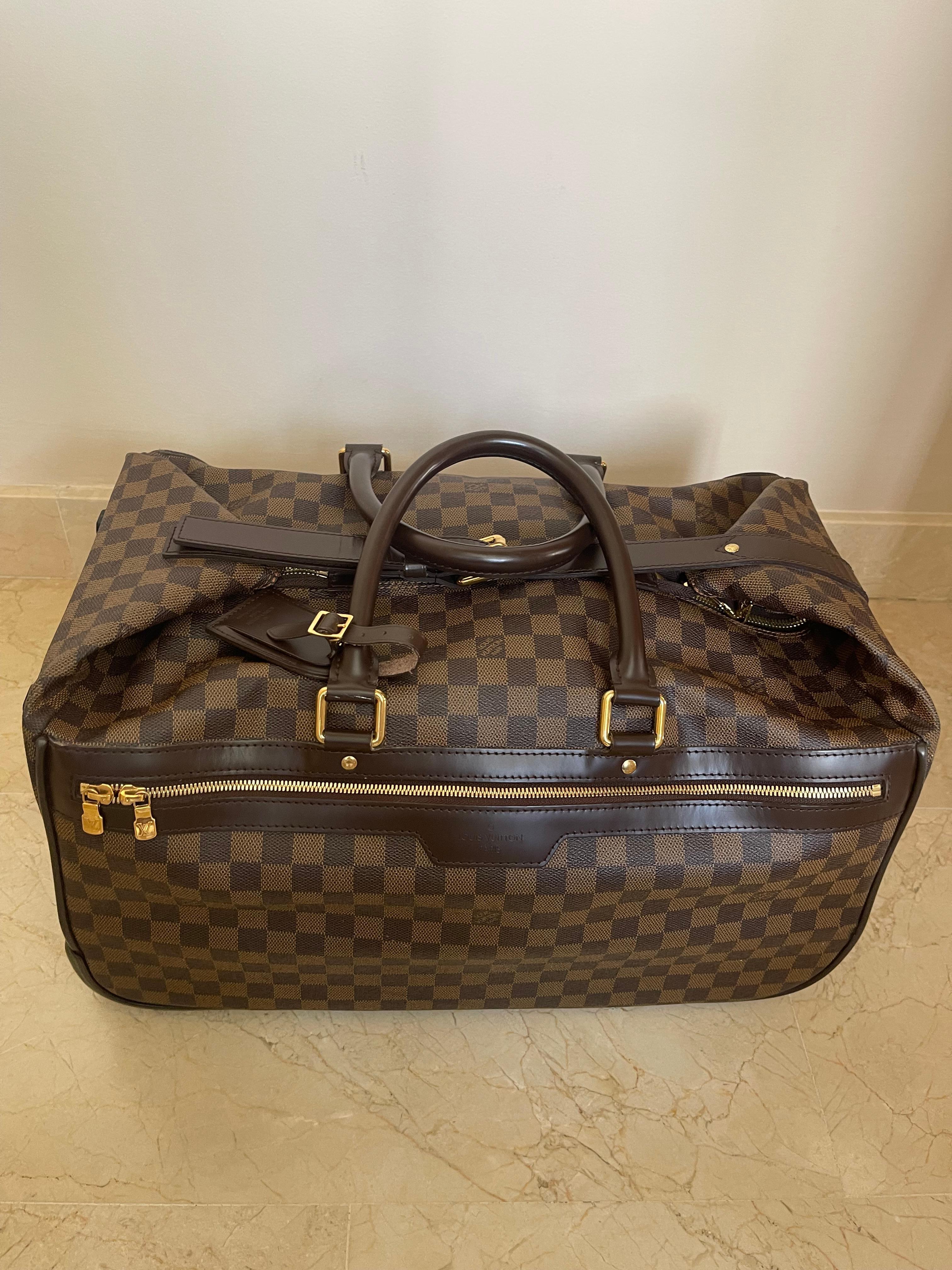 Louis Vuitton Eole Canvas Travel Bag For Sale 4
