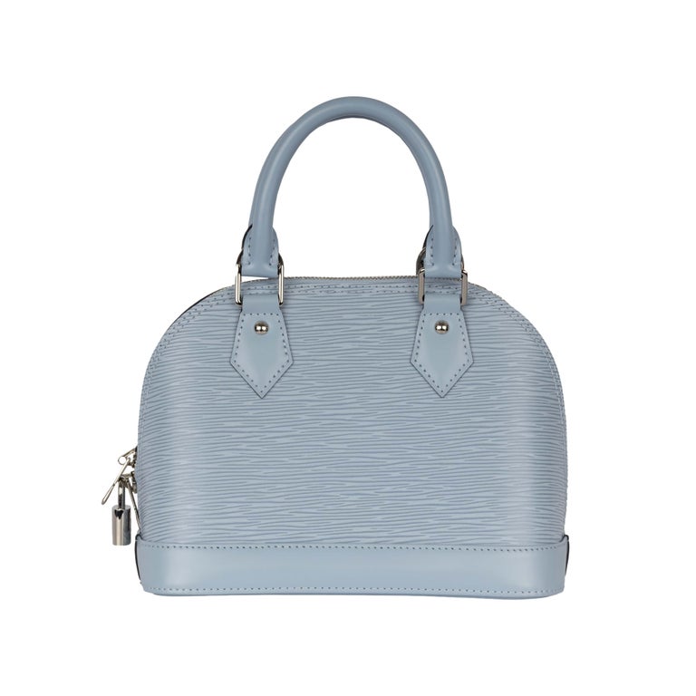 Louis Vuitton Fuchsia Ostrich Alma BB Bag For Sale at 1stDibs