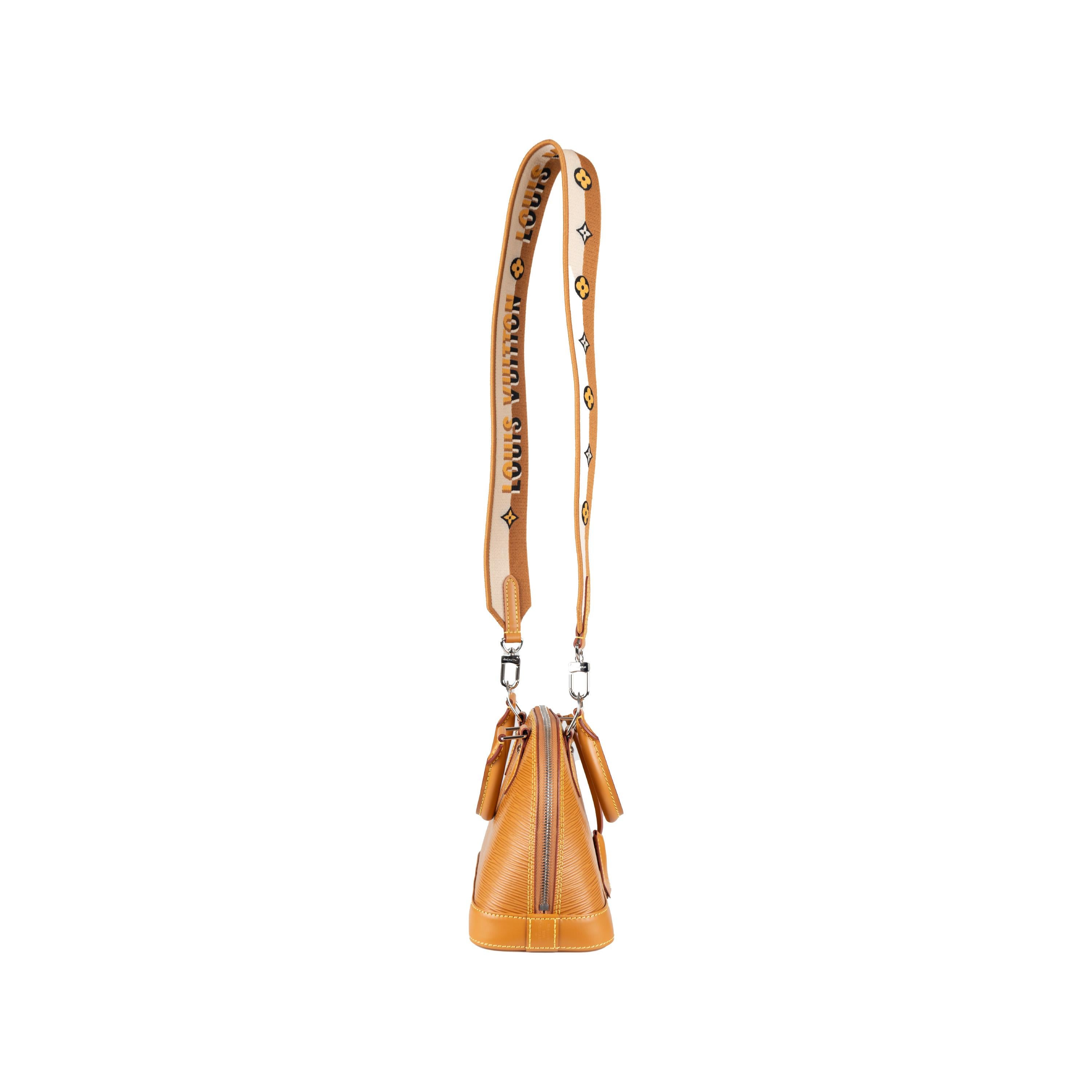 Louis Vuitton Epi Alma BB Handbag For Sale 8