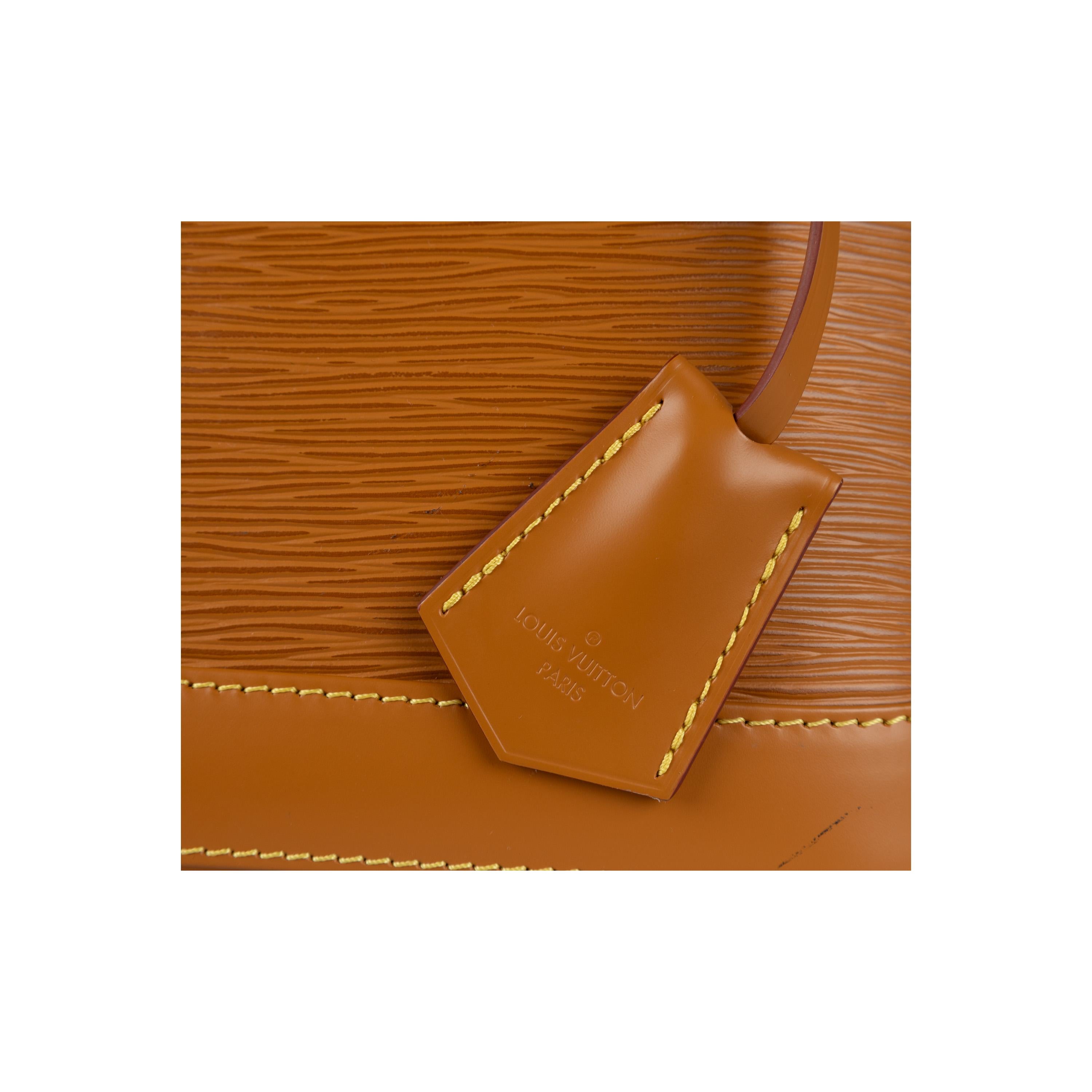 Louis Vuitton Epi Alma BB Handbag For Sale 11