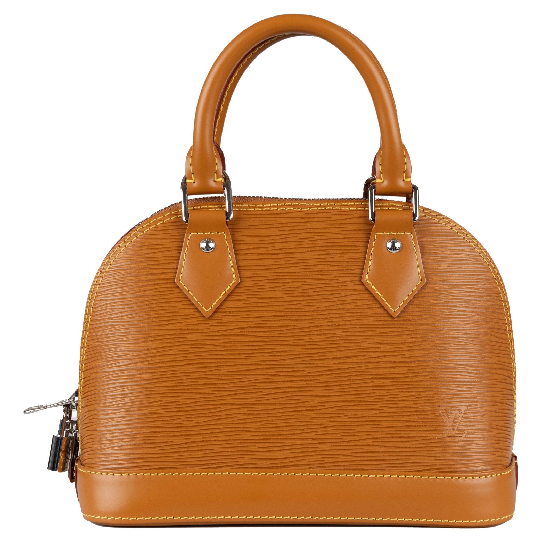 Louis Vuitton EPI Alma Bb Handbag