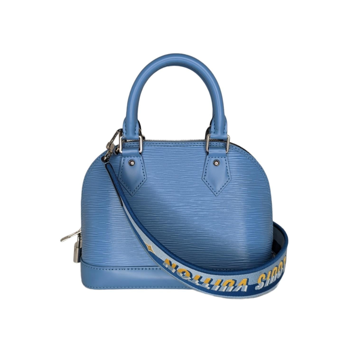 louis vuitton alma bb blue