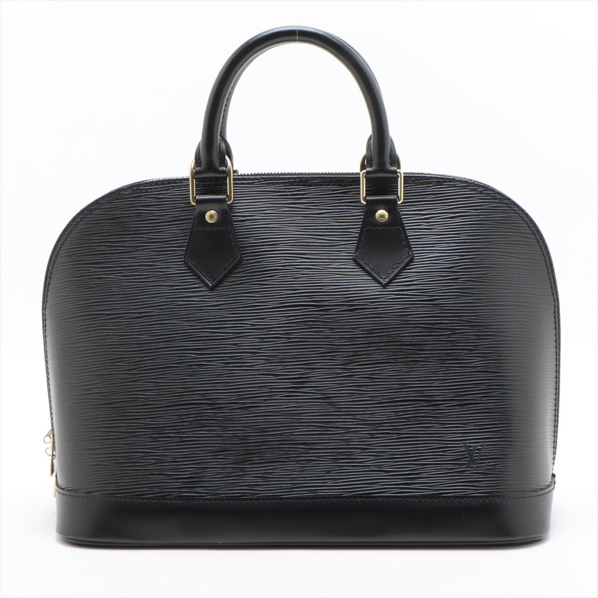 *Versand erfolgt ca. 1/25

Die Louis Vuitton Epi Alma in Schwarz ist eine anspruchsvolle und zeitlose Handtasche, die das Engagement der Marke für Eleganz und Handwerkskunst unterstreicht. Die aus strapazierfähigem und strukturiertem Epi-Leder