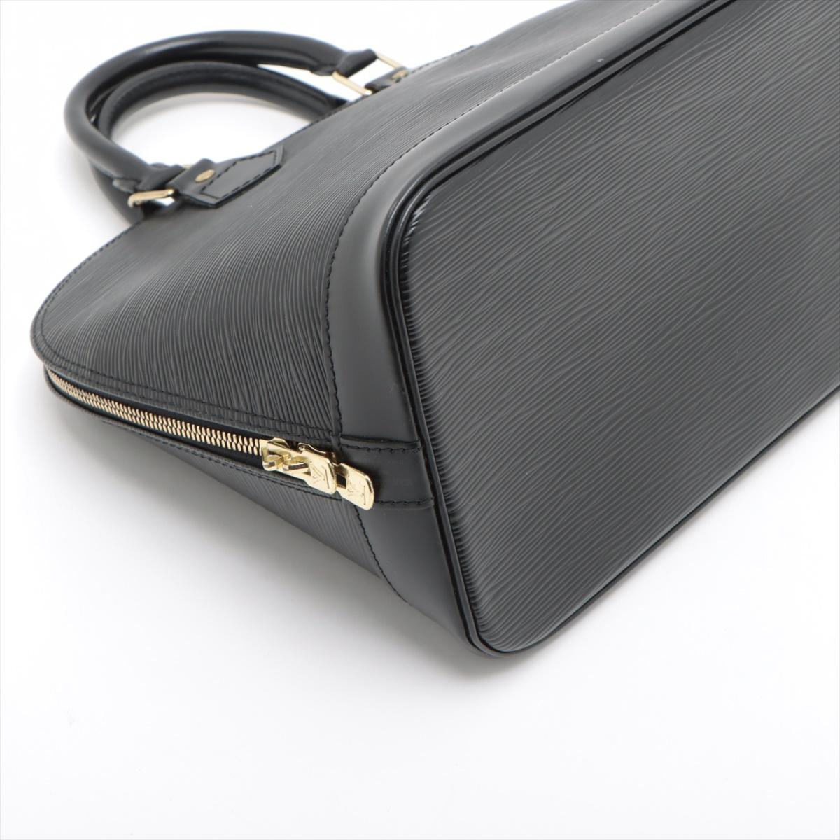 Louis Vuitton Epi Alma Schwarz 1