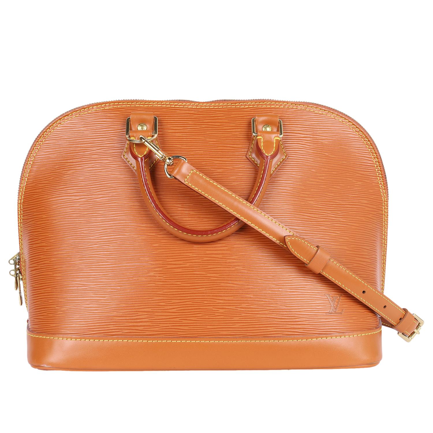 LOUIS VUITTON Epi Alma PM Cipango im Angebot 5