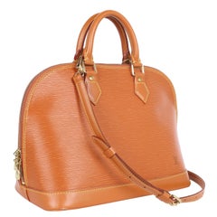 LOUIS VUITTON Epi Alma PM Cipango