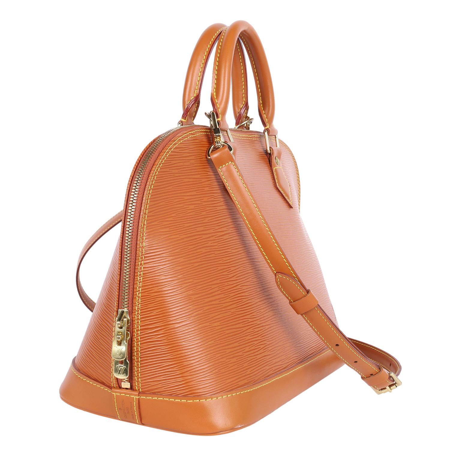 LOUIS VUITTON Epi Alma PM Cipango Damen im Angebot