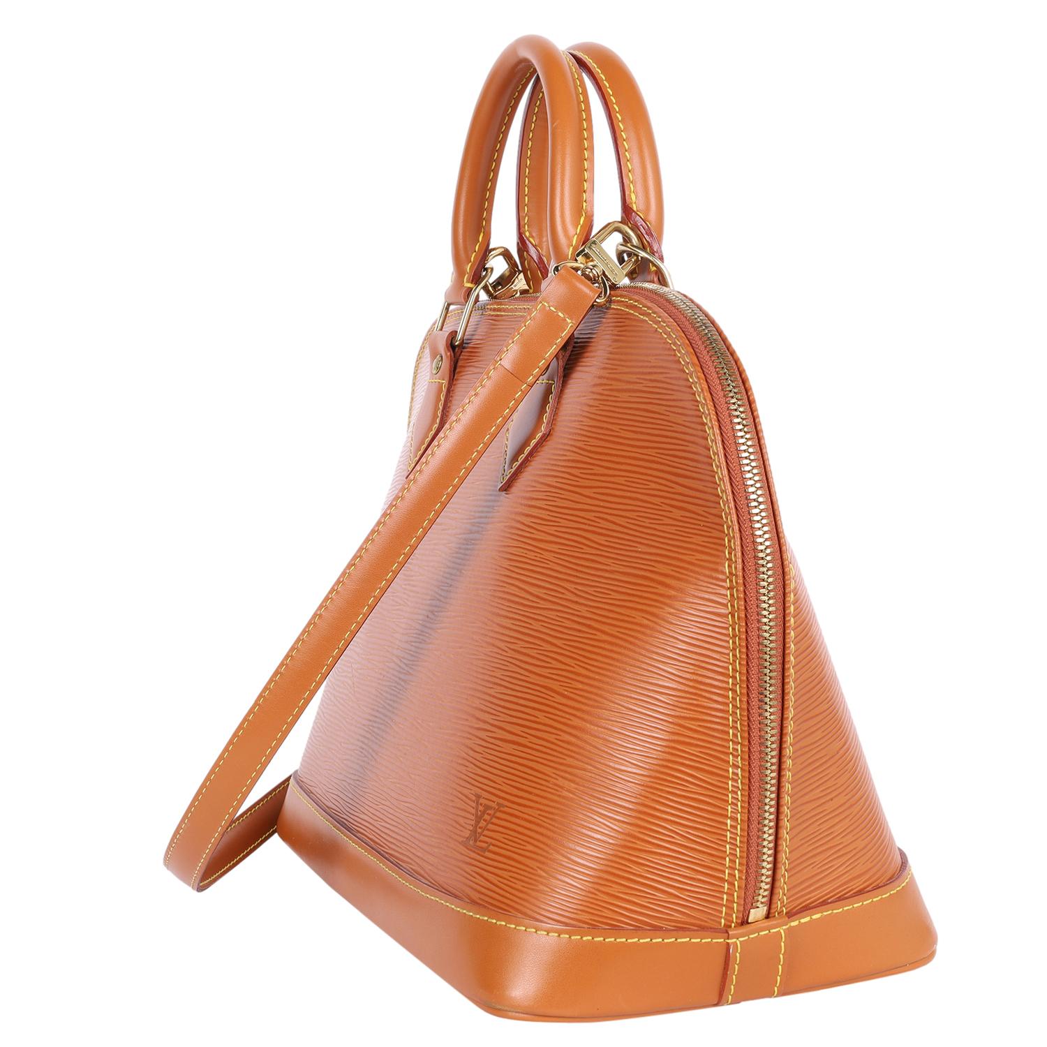 LOUIS VUITTON Epi Alma PM Cipango im Angebot 1