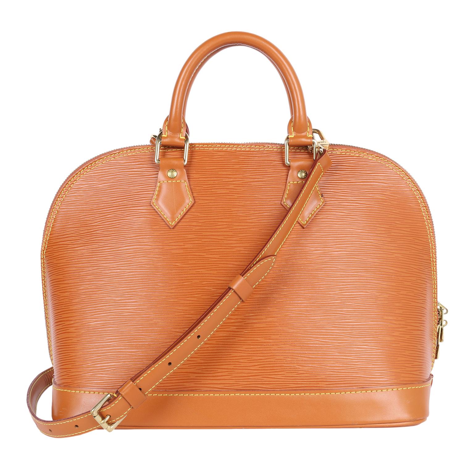 LOUIS VUITTON Epi Alma PM Cipango im Angebot 2