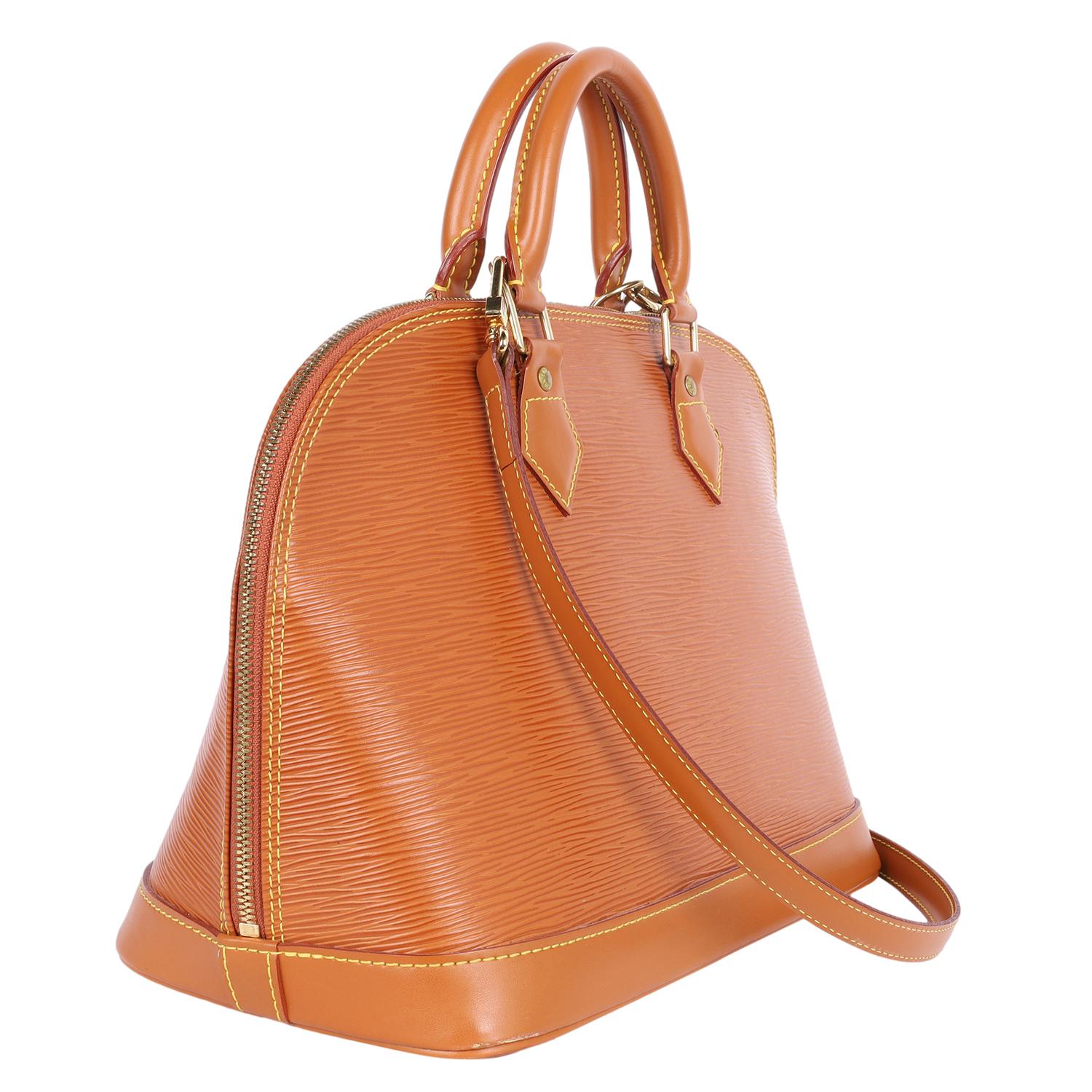 LOUIS VUITTON Epi Alma PM Cipango im Angebot 3