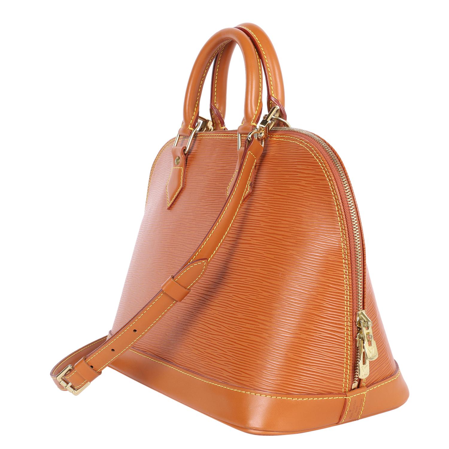 LOUIS VUITTON Epi Alma PM Cipango im Angebot 4