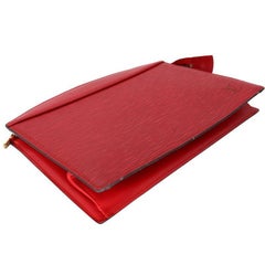 Louis Vuitton EPI Castilia Scarlet Monogram Travel Clutch LL-B0209N-0013
