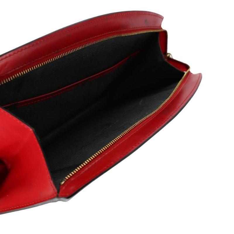 Rosso Louis Vuitton EPI Castilia Scarlet Monogram Travel Clutch LL-B0209N-0013 in vendita