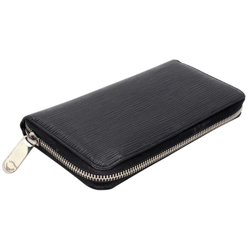 Black Louis Vuitton Epi GM Leather Zippy Wallet LV-1201P-0009 For Sale