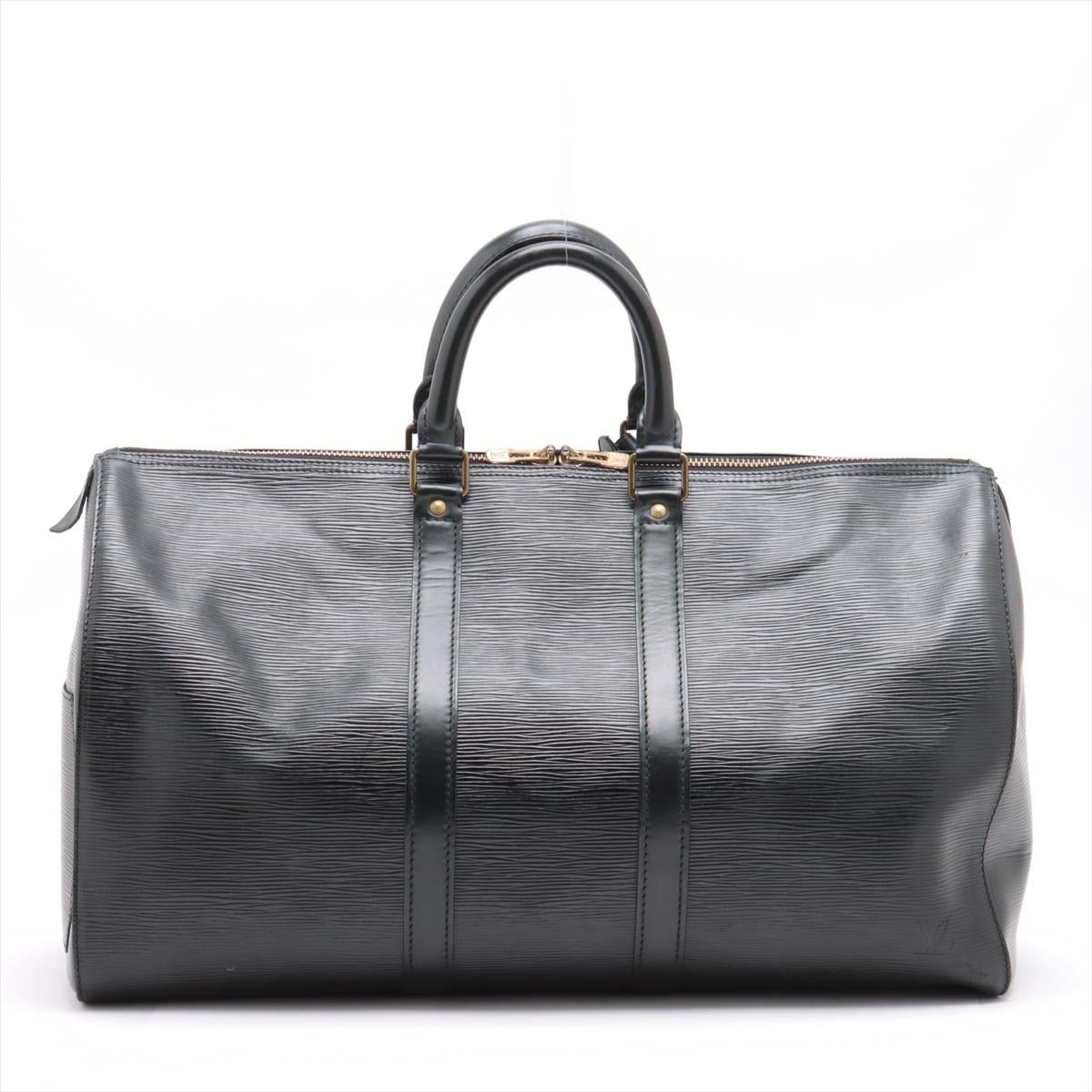 Louis Vuitton Epi Keepall 45 Schwarz im Zustand „Gut“ in Humacao, PR