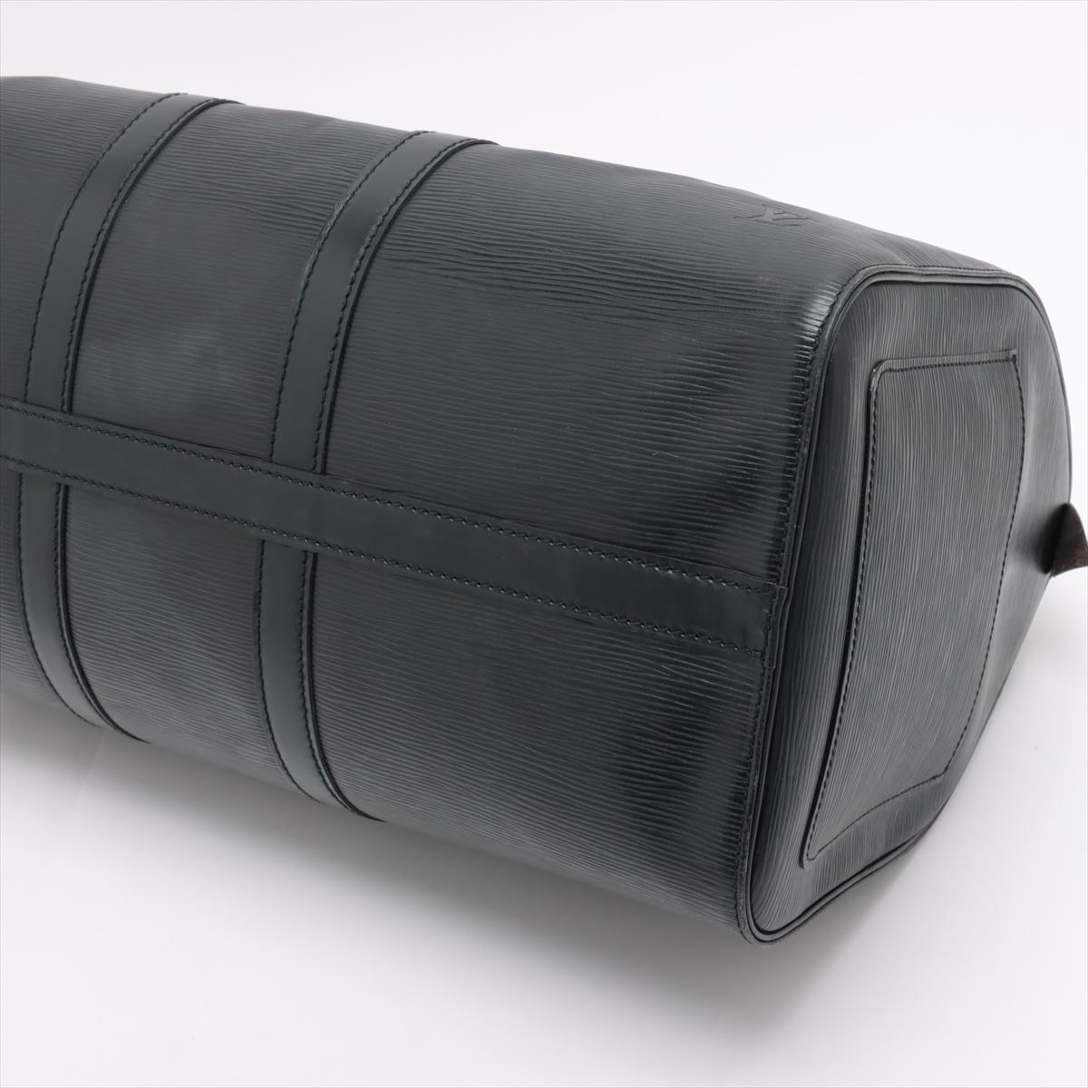 Louis Vuitton Epi Keepall 45 Schwarz Damen